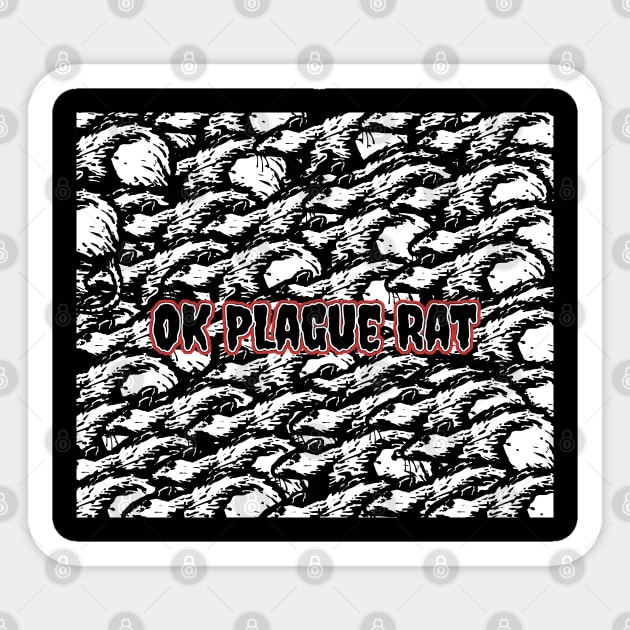 OK Plague Rat Rat Swarm Sticker by aaallsmiles